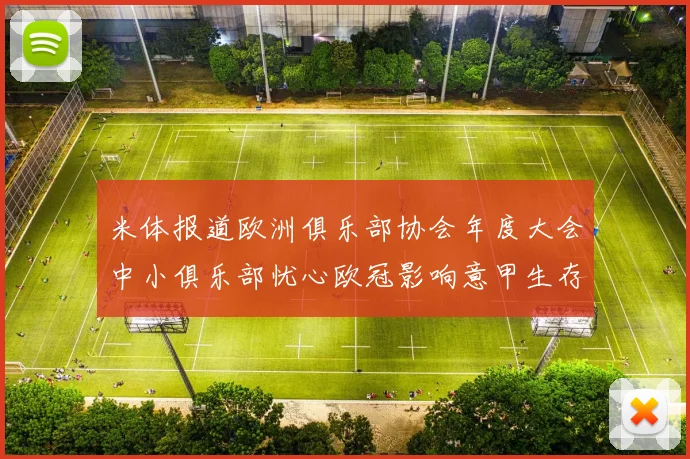 米体报道欧洲俱乐部协会年度大会中小俱乐部忧心欧冠影响意甲生存